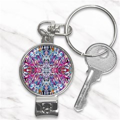 Ammonite Blend Smudge  Nail Clippers Key Chain