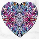 Ammonite Blend Smudge  Jigsaw Puzzle (Heart) Front