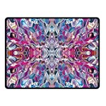 Ammonite Blend Smudge  Two Sides Fleece Blanket (Small) 45 x34  Blanket Front