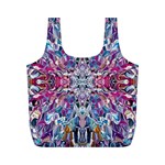 Ammonite Blend Smudge  Full Print Recycle Bag (M) Front