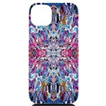 Ammonite Blend Smudge  iPhone 14 Plus Black UV Print Case Front