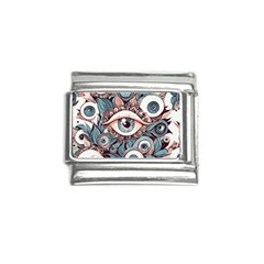 Eyes Pattern Italian Charm (9mm) by Valentinaart