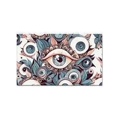 Eyes Pattern Sticker Rectangular (100 Pack) by Valentinaart