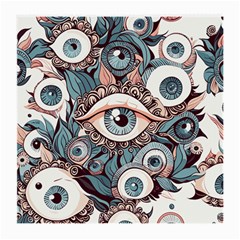 Eyes Pattern Medium Glasses Cloth (2 Sides) by Valentinaart