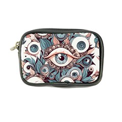 Eyes Pattern Coin Purse by Valentinaart