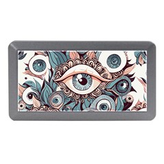 Eyes Pattern Memory Card Reader (mini) by Valentinaart