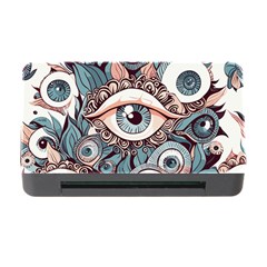 Eyes Pattern Memory Card Reader With Cf by Valentinaart