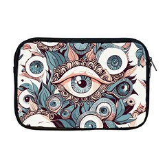 Eyes Pattern Apple Macbook Pro 17  Zipper Case by Valentinaart