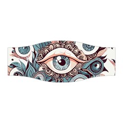 Eyes Pattern Stretchable Headband by Valentinaart