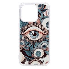 Eyes Pattern Iphone 14 Pro Tpu Uv Print Case by Valentinaart