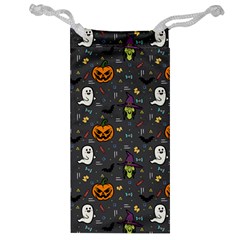 Halloween Pattern Bat Jewelry Bag by Bangk1t