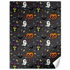 Halloween Pattern Bat Canvas 36  X 48  by Bangk1t