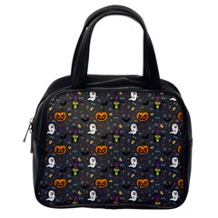 Halloween Pattern Bat Classic Handbag (one Side) by Bangk1t