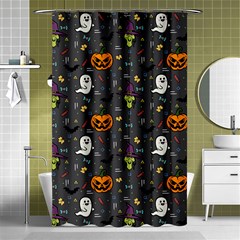 Halloween Pattern Bat Shower Curtain 48  X 72  (small)  by Bangk1t