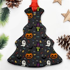 Halloween Pattern Bat Ornament (christmas Tree) 