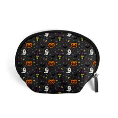 Halloween Pattern Bat Accessory Pouch (small) by Bangk1t