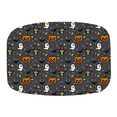 Halloween Pattern Bat Mini Square Pill Box by Bangk1t