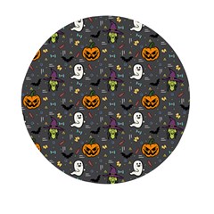 Halloween Pattern Bat Mini Round Pill Box (pack Of 5) by Bangk1t