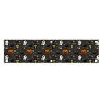 Halloween Pattern Bat Banner and Sign 4  x 1  Front