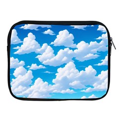 Sky Clouds Blue Cartoon Animated Apple Ipad 2/3/4 Zipper Cases by Bangk1t