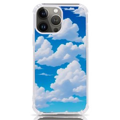 Sky Clouds Blue Cartoon Animated Iphone 13 Pro Max Tpu Uv Print Case by Bangk1t