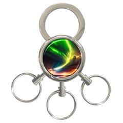 Lake Storm Neon Nature 3-ring Key Chain by Bangk1t