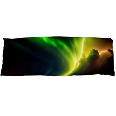 Lake Storm Neon Nature Body Pillow Case Dakimakura (two Sides) by Bangk1t