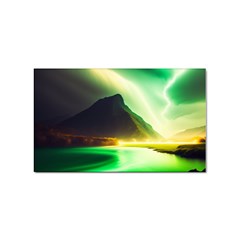 Aurora Lake Neon Colorful Sticker Rectangular (10 Pack) by Bangk1t