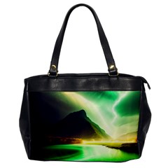 Aurora Lake Neon Colorful Oversize Office Handbag by Bangk1t