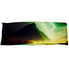 Aurora Lake Neon Colorful Body Pillow Case (dakimakura) by Bangk1t