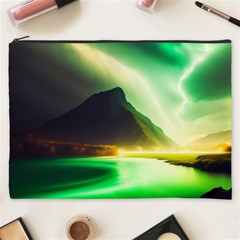 Aurora Lake Neon Colorful Cosmetic Bag (xxxl) by Bangk1t