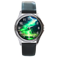 Lake Storm Neon Round Metal Watch by Bangk1t