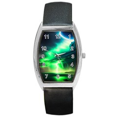 Lake Storm Neon Barrel Style Metal Watch by Bangk1t