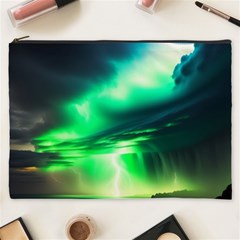 Lake Storm Neon Cosmetic Bag (xxxl) by Bangk1t