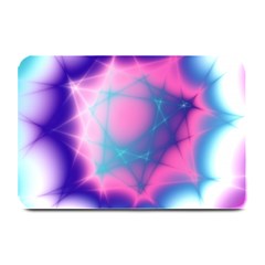 Geometry Abstract Pattern Hypercube Plate Mats by Bangk1t