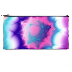 Geometry Abstract Pattern Hypercube Pencil Case by Bangk1t