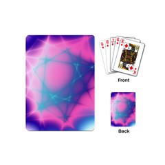 Geometry Abstract Pattern Hypercube Playing Cards Single Design (mini)