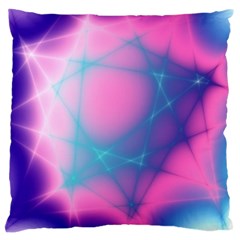 Geometry Abstract Pattern Hypercube Large Cushion Case (two Sides) by Bangk1t