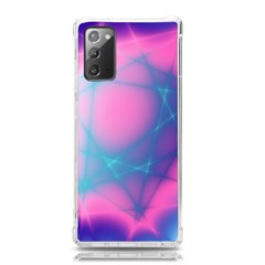 Geometry Abstract Pattern Hypercube Samsung Galaxy Note 20 Tpu Uv Case by Bangk1t