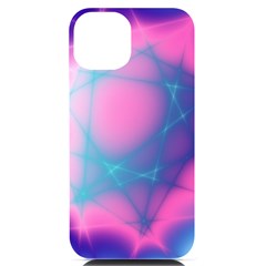 Geometry Abstract Pattern Hypercube Iphone 14 Black Uv Print Case by Bangk1t