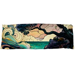 Tree Wave Ocean Body Pillow Case (dakimakura) by Bangk1t