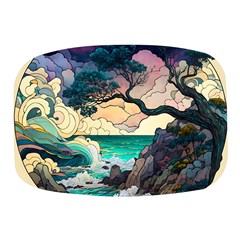 Tree Wave Ocean Mini Square Pill Box by Bangk1t