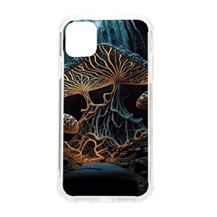 Forest Mushroom Wood Iphone 11 Tpu Uv Print Case by Bangk1t