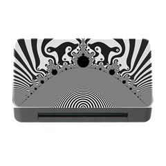 Pattern Illusion Fractal Mandelbrot Memory Card Reader With Cf by Bangk1t