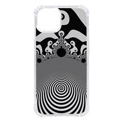 Pattern Illusion Fractal Mandelbrot Iphone 14 Tpu Uv Print Case by Bangk1t