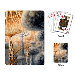 Garden Mushrooms Tree Flower Playing Cards Single Design (rectangle) by Bangk1t