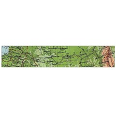 Map Earth World Russia Europe Large Premium Plush Fleece Scarf 