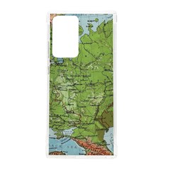 Map Earth World Russia Europe Samsung Galaxy Note 20 Ultra Tpu Uv Case