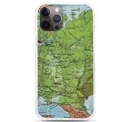 Map Earth World Russia Europe Iphone 12 Pro Max Tpu Uv Print Case by Bangk1t