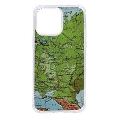 Map Earth World Russia Europe Iphone 14 Pro Max Tpu Uv Print Case by Bangk1t